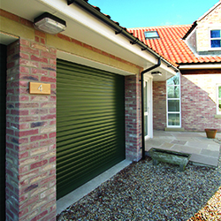 Seceuroglide Roller Sectional Garage Doors Aluminium Double